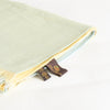 Loro Piana  Yellow and Blue Cashmere/Silk Mix Scarf