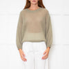 Marella Sage Green Mohair Roundneck Jumper
