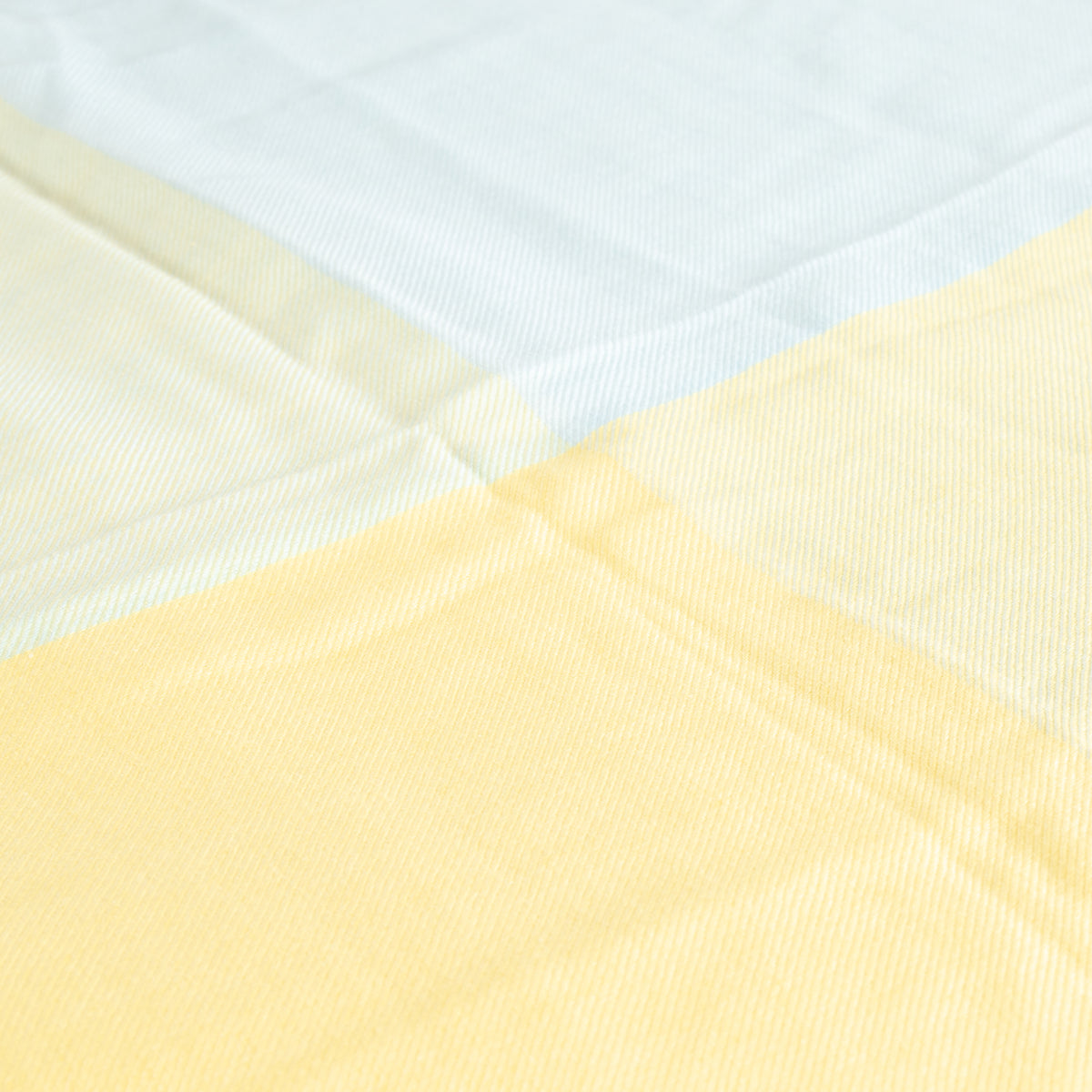 Loro Piana  Yellow and Blue Cashmere/Silk Mix Scarf
