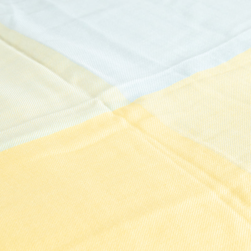 Loro Piana  Yellow and Blue Cashmere/Silk Mix Scarf