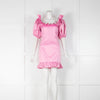 Rotate Pink Ruffle Mini Dress