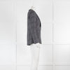 Caractere Grey Silver Thread Tweedy Blazer