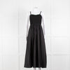 Me + Em Black Elasticated Back Sleeveless Maxi Dress