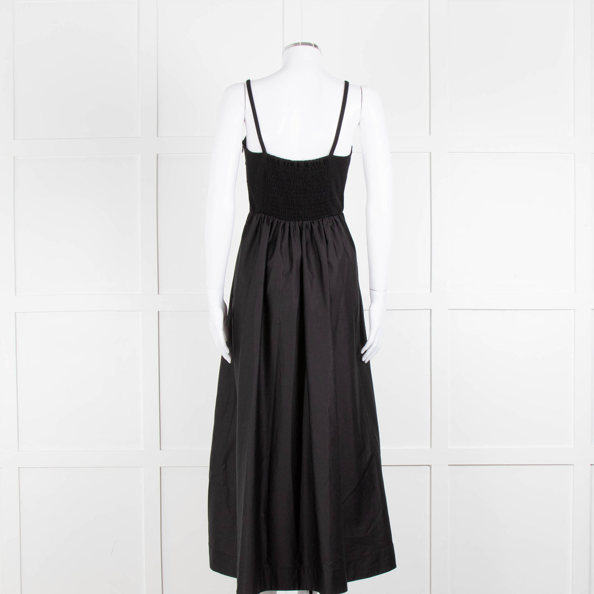 Me + Em Black Elasticated Back Sleeveless Maxi Dress