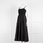 Me + Em Black Elasticated Back Sleeveless Maxi Dress