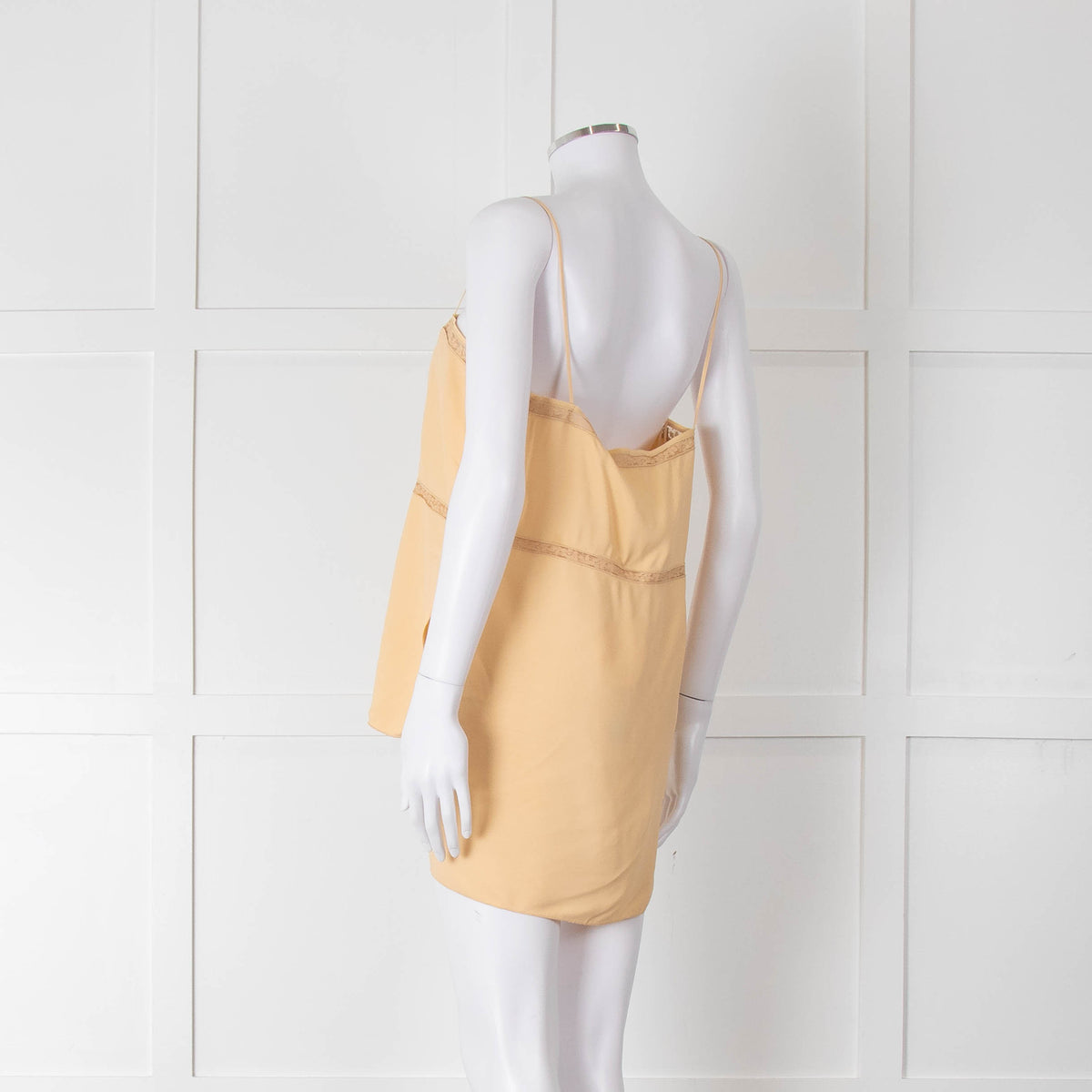 Chloe Yellow Lace Spaghetti Strap Camisole Top