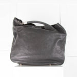Yves Saint Laurent Black Roady Tote With Sparkly Leather Handle