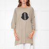 Moncler Genius x Rick Owens Khaki Logo T Shirt