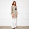 Moncler Genius x Rick Owens Khaki Logo T Shirt