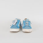 Giuseppe Zanotti Blue Embossed Zip Detail Trainers