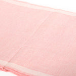 Valentino Pink Logo Woven Wool Scarf