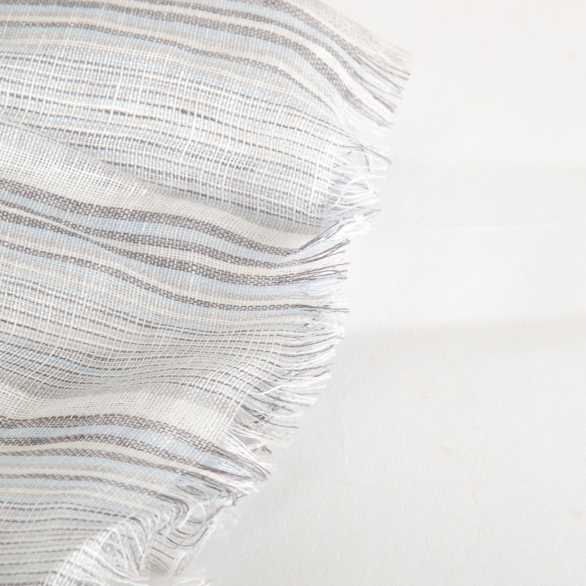 Belstaff Blue Toned Stripe Scarf