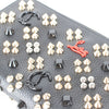 Christian Louboutin Black Studded Panettone Wallet