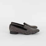 Church's Black Suede Crystal Classic Slipper