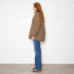 Ilse Jacobson Khaki Quilted Jacket
