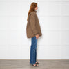 Ilse Jacobson Khaki Quilted Jacket