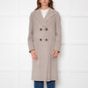 Luisa Cerano Double Face Sage Unlined Coat