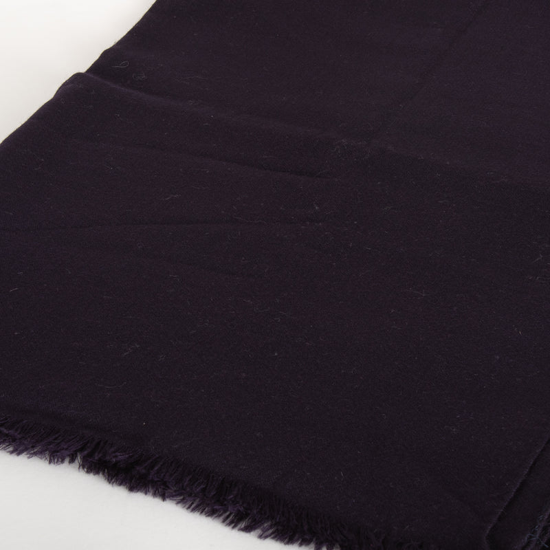 Loro Piana Indigo Cashmere Woven Scarf