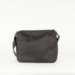 Prada Black Re-Nylon Shoulder Bag With Removable Pouch