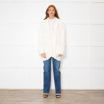 J Crew Cream Knit Jacket