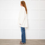 J Crew Cream Knit Jacket