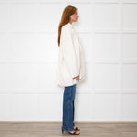 J Crew Cream Knit Jacket