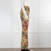 Gucci Floral Trousers And Waistcoat