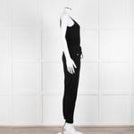 Me + Em Black Stretchy Sleeveless Jumpsuit