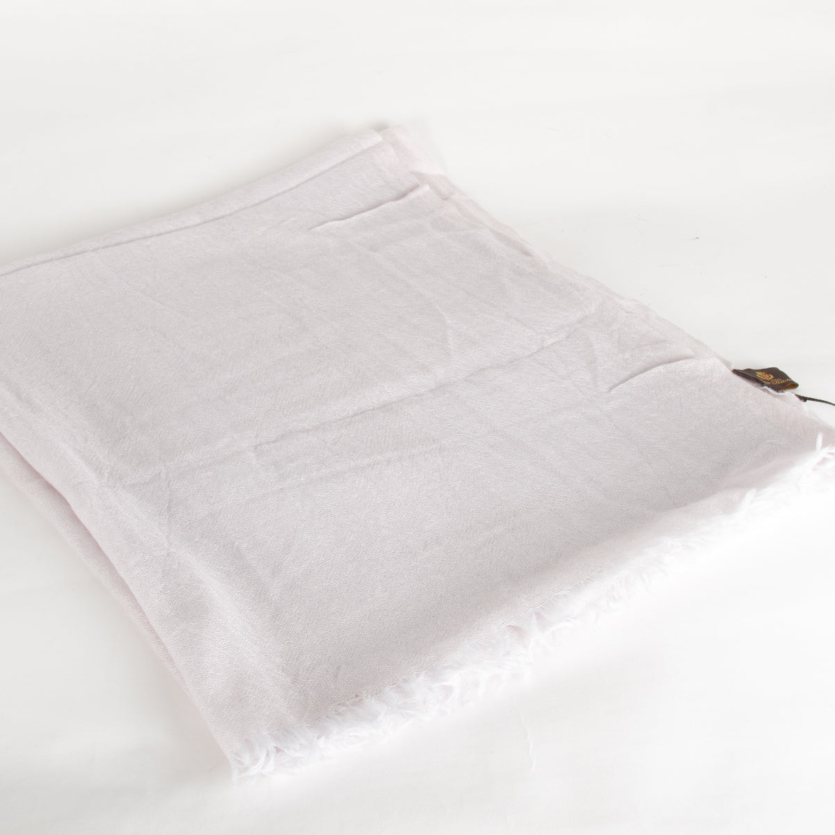 Loro Piana Lilac Cashmere Woven Scarf