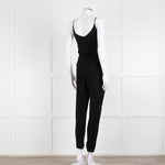 Me + Em Black Stretchy Sleeveless Jumpsuit