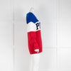 Polo Ralph Lauren Red and Blue Knitted Jumper