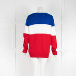 Polo Ralph Lauren Red and Blue Knitted Jumper