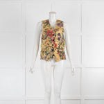 Gucci Floral Trousers And Waistcoat