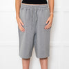 The Frankie Shop Rian Grey Jersey Sweatshorts
