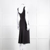 Iris & Ink Black 100% Silk Sleeveless Dress