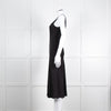Iris & Ink Black 100% Silk Sleeveless Dress