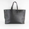 Givenchy Black Calfskin Embossed  Leather Bond Shopper Bag