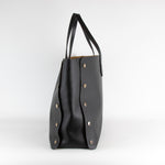 Givenchy Black Calfskin Embossed  Leather Bond Shopper Bag