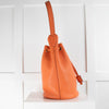 Max Mara Orange Front Tie Small Bucket Bag