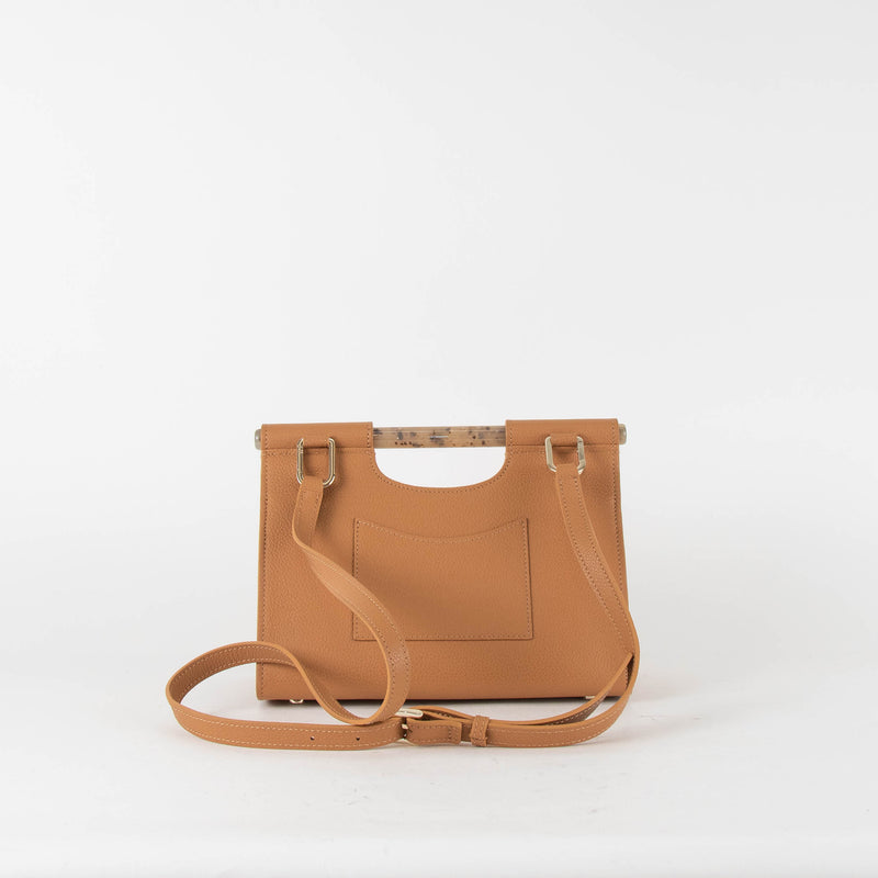 Bobbies Tan Leather Ancone Cross-Body Bag