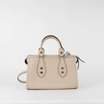 Longchamp Cream Voyage Leather Shoulder Bag