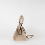 Longchamp Cream Voyage Leather Shoulder Bag