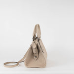 Longchamp Cream Voyage Leather Shoulder Bag