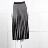 Weekend Max Mara Black and White Pleated Knit Skirt
