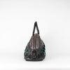 Miu Miu Black With Green Lazer Cut Panel