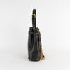 Christian Dior Black Leather Medium C'est Bucket Bag