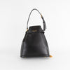 Christian Dior Black Leather Medium C'est Bucket Bag