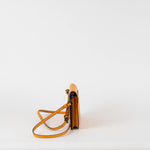 Coach Orange Leather Hayden Fold Over Crossbody Bag