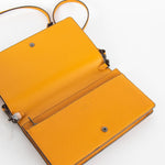 Coach Orange Leather Hayden Fold Over Crossbody Bag