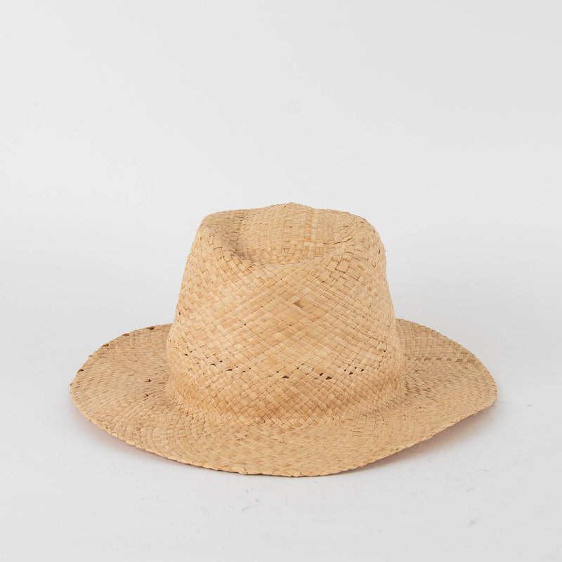 Ruslan Baginsky Beige Straw Hat